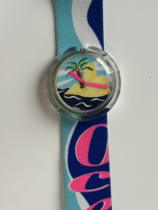 Swatch Accessories - Vintage POP Swatch - Lonely Island PWK182